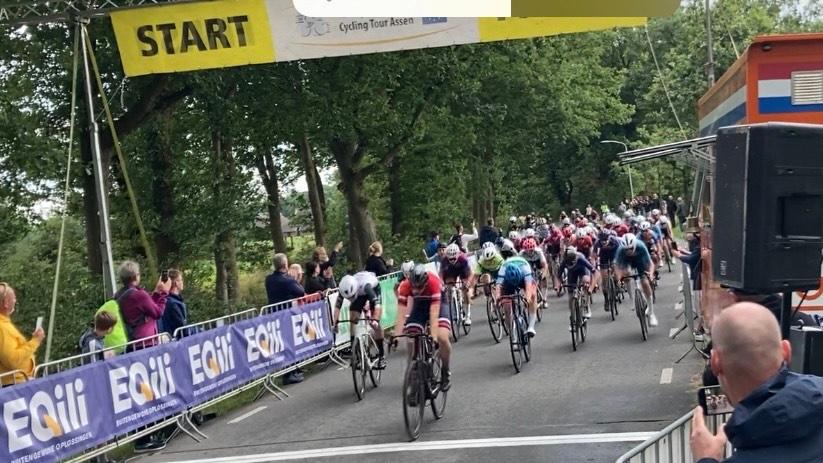 Aidan wins the sprint on Day 2